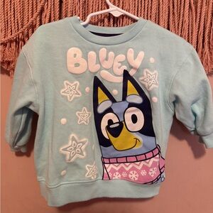 Bluey Kids Light Blue Sweatshirt